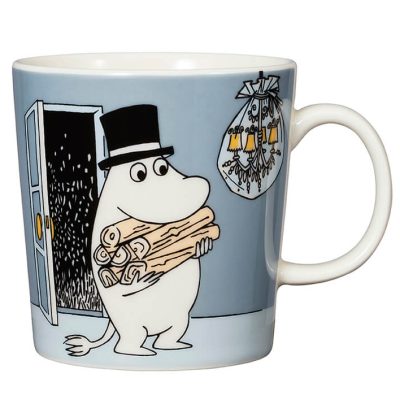 Mummikopp Mummipappa Bærer Ved