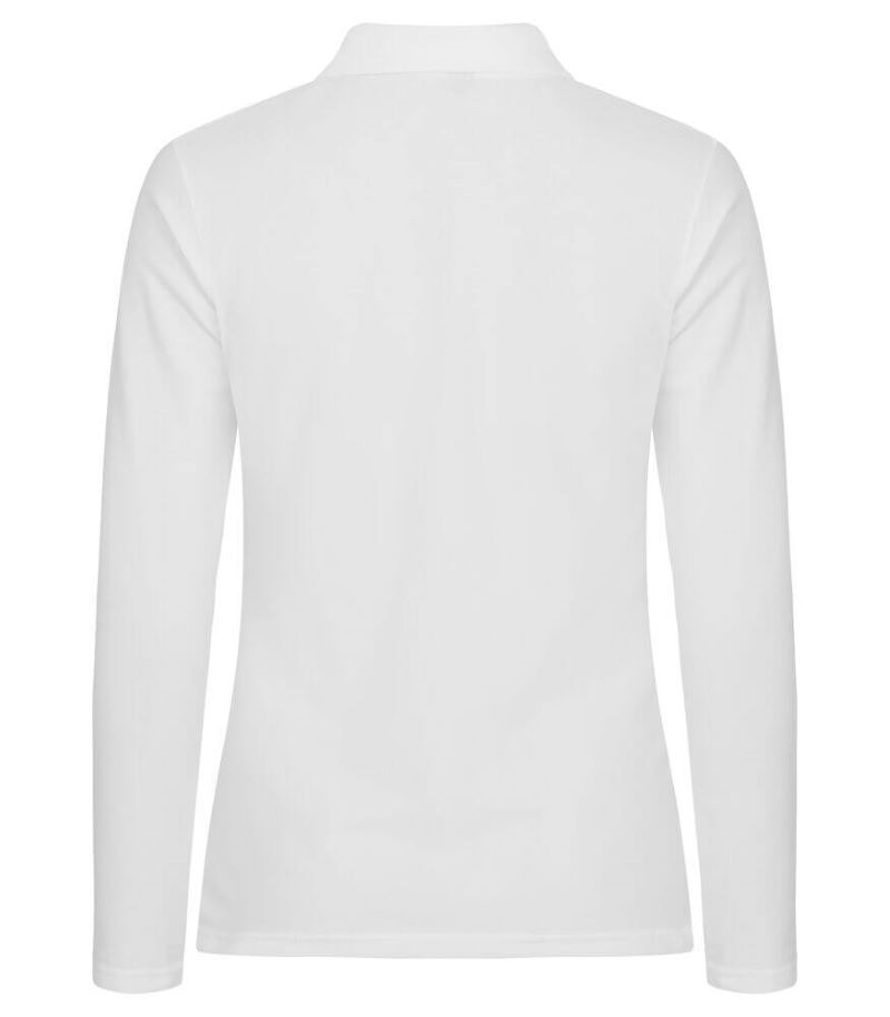Stretch Premium Polo L/S Women - Bilde 2