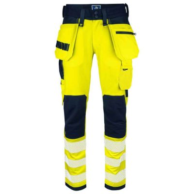PROJOB Stretch Håndverksbukse EN ISO 20471 Kl 2