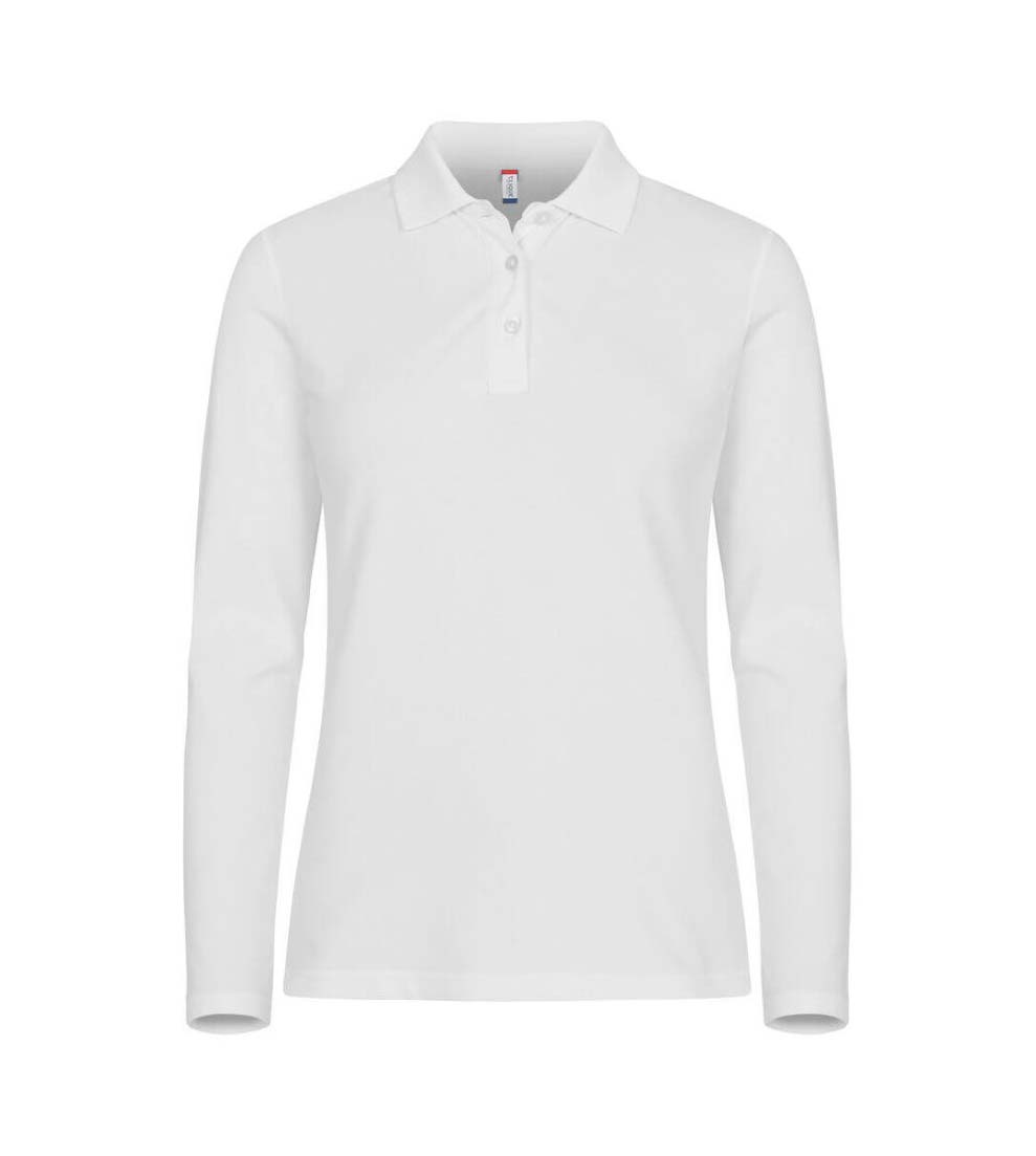 Stretch Premium Polo L/S Women