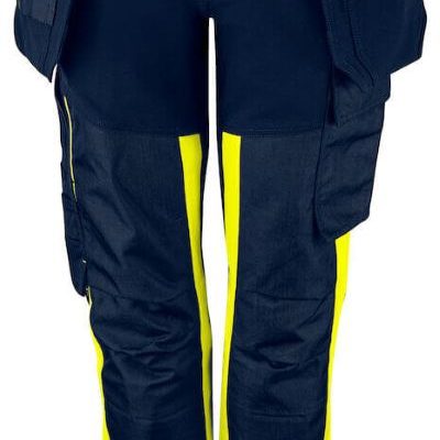 PROJOB 6543 Håndverksbukse Stretch Dame EN ISO 20471 Klasse 1