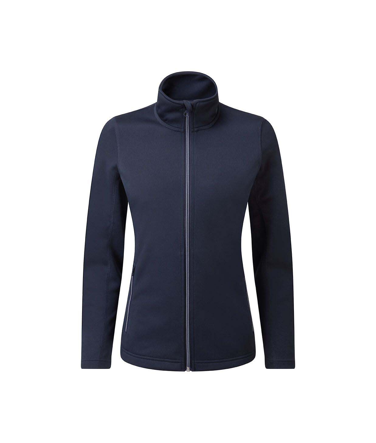 Collegejakke Ladies Spun Dyed Zip Sweat