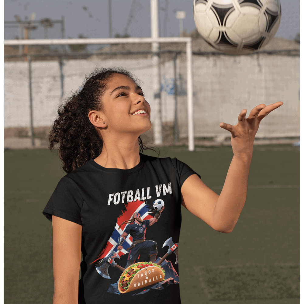 T-skjorte “Fotball VM – Tacos & Valhalla” - Bilde 3