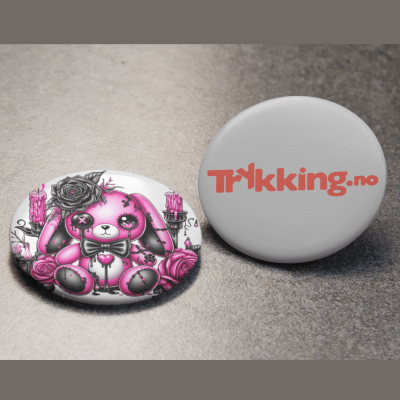 Buttons med fullfarge trykk