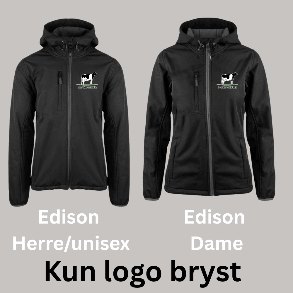 Edison Herre/unisex og Dame jakke uten logo, perfekt for tilpassede trykk.