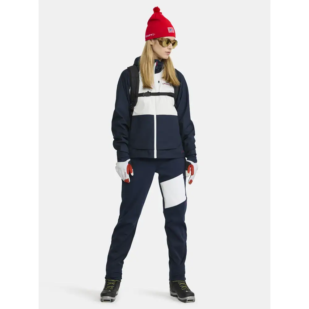 Backcountry Hybrid skibukse dame fra Craft – på modell