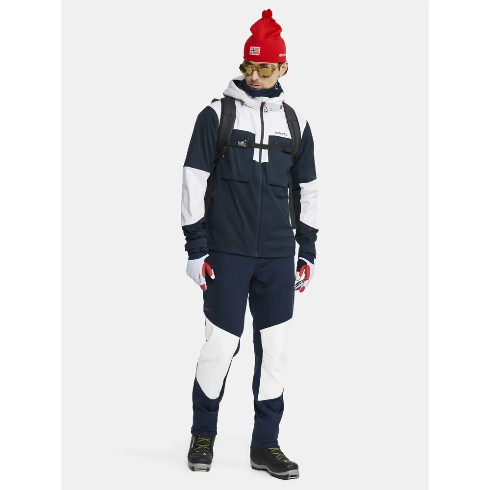 Backcountry skijakke herre fra Craft – helfigur på modell